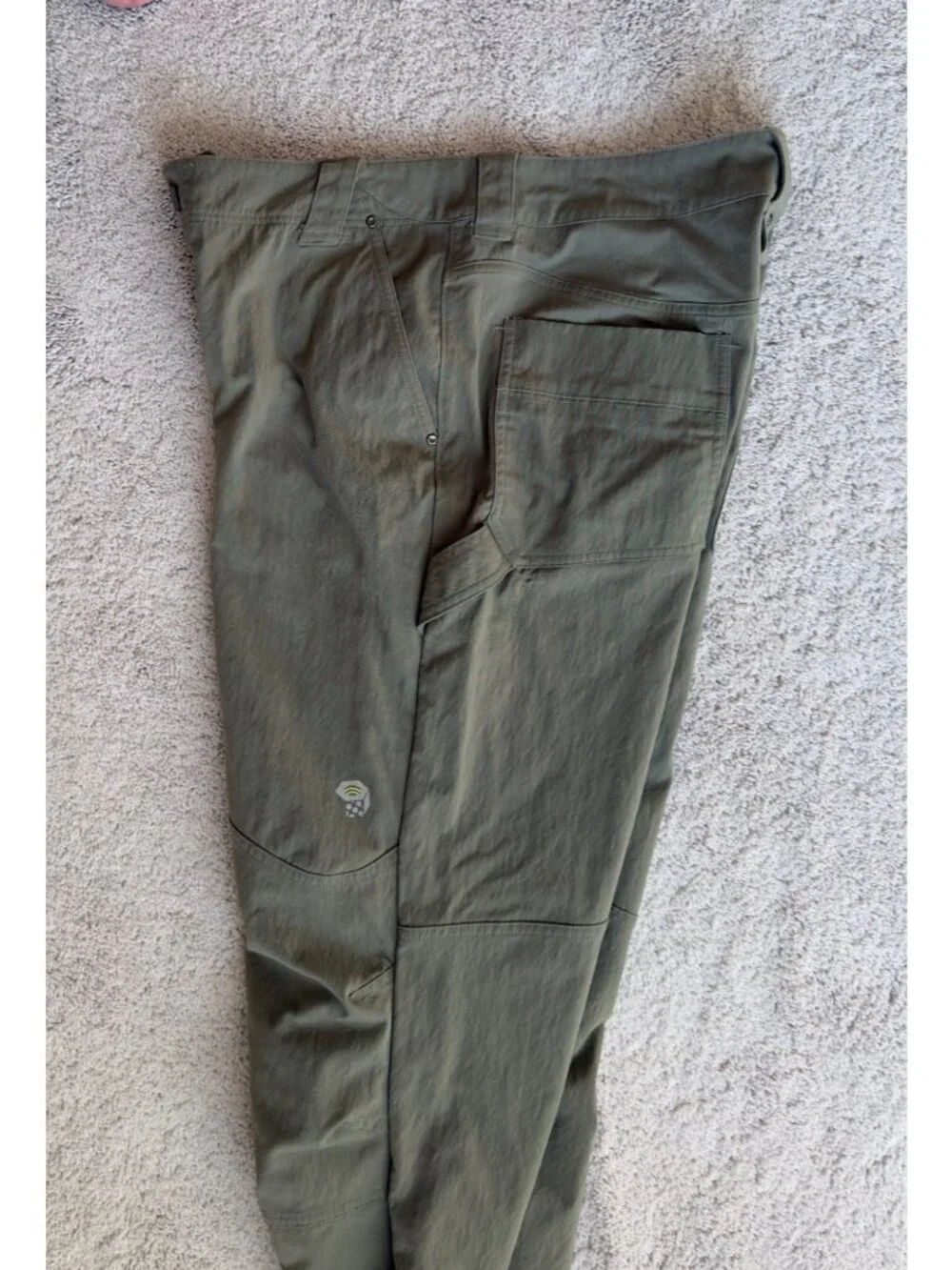 Mountain Hardwear Pants Mens Size 36 Long Nylon Blend Cargo Hiking Outdoors
